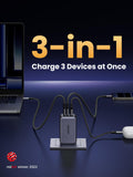 UGREEN Nexode 65W USB C Charger, 3 Port GaN Charger Foldable Tablet Charger Block Compatible with iPhone 17 Pro Max/17 Pro/iPhone Air/17, Tablet, iPad, MacBook Pro/Air, Galaxy S26 S25, Pixel 10 🍁 All In One Marketplace Canada