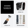 Garmin Approach S44, Essential Golf GPS Smartwatch, AMOLED Display, On-Course Features, Silver Aluminum Bezel with Twilight Silicone Band 🍁 All In One Marketplace Canada