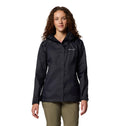 Columbia Womens Arcadia II Waterproof Rain Jacket, Black, Small 🍁 All In One Marketplace Canada