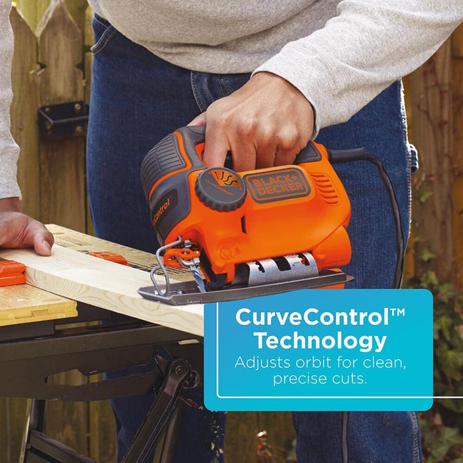 BLACK+DECKER Jig Saw, Smart Select, 5.0-Amp (BDEJS600C) 🍁 All In One Marketplace Canada