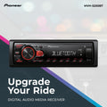 Pioneer MVH-S230BT 1-Din Digital Media Receiver – Bluetooth, USB, 50W x 4 Output, AM/FM Radio, iPhone/Android Compatible, Front/SW (Mono) Selectable RCA Output 🍁 All In One Marketplace Canada