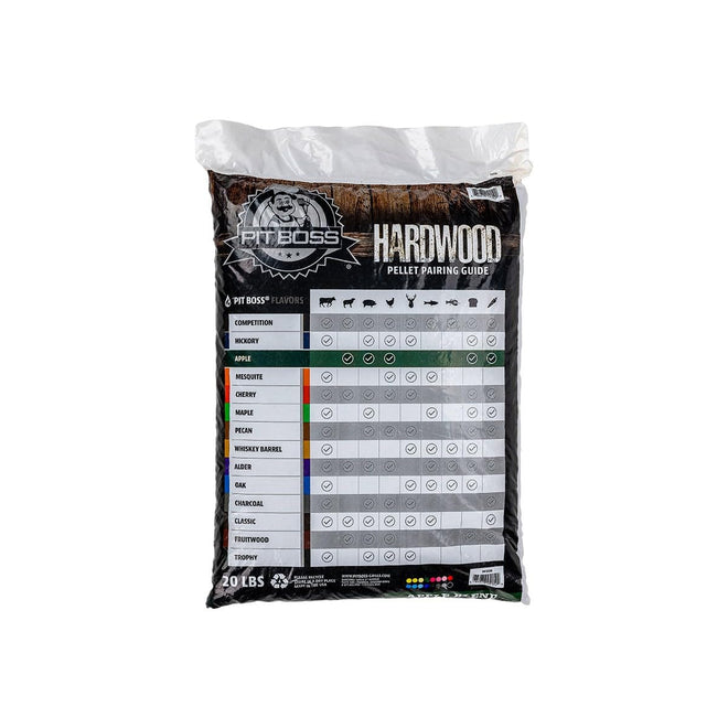 Pit Boss 100% All-Natural Hardwood Apple Blend BBQ Grilling Pellets, 20 Pound Bag Brown 🍁 All In One Marketplace Canada