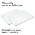 Maxi-Cosi Swift/Calao Playard Mode Fitted Sheets – 2-Pack, 100% Cotton, Soft and Breathable, Durable, Perfect Fit for Playard Mattress, Machine Washable, Baby Bedding Essentials 🍁 All In One Marketplace Canada