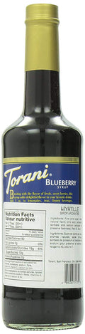 Torani Blueberry Flavour Syrup 750 Milliliter 🍁 All In One Marketplace Canada