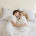 Pillows Standard Size Set of 4 - Bed Pillows for Sleeping 4 Pack, Cooling Supportive Hotel Pillows with Premium Soft Down Alternative Fill for Side Stomach and Back Sleepers 🍁 All In One Marketplace Canada