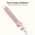 Conair Ceramic Long Barrel XL Curling Iron, 1 ¼” Barrel Produces Classic Curls – for use on Medium and Long Hair, Hair curler 🍁 All In One Marketplace Canada