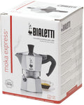 Bialetti Moka Express 1-Cup (2 Oz - 60 Ml) Aluminum Stovetop Espresso Maker, Silver 🍁 All In One Marketplace Canada