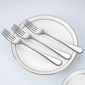 Set of 12, Stainless Steel Dinner Forks Silverware Set, Heavy-Duty Dinner Forks (8 Inch) Cutlery Set, Dishwasher Safe (Silver) 🍁 All In One Marketplace Canada