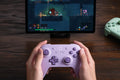 8Bitdo Ultimate 2C Wireless Controller for Windows PC and Android, with 1000Hz Polling Rate, Hall Effect Joysticks and Hall Triggers, and Remappable L4/R4 Bumpers (Purple) 🍁 All In One Marketplace Canada