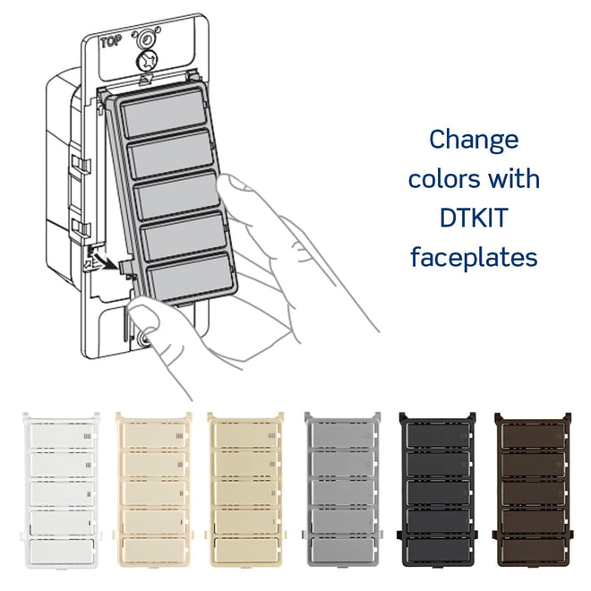 Leviton Countdown Timer Switch, 5-10-15-30 min, No Neutral Required, Single Pole, 15A, 1/2HP/9.8A Fan/Motor, DT130-1LW, White 🍁 All In One Marketplace Canada