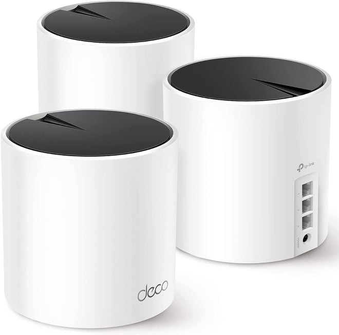 TP-Link Deco AX3000 WiFi 6 Mesh System(Deco X55) - Covers up to 6,500 Sq.Ft., Replaces Wireless Router and Extender, 3 Gigabit Ports per Unit, Supports Ethernet Backhaul,3-Pack 🍁 All In One Marketplace Canada