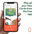Yoto Make Your Own Cards – 5 Blank Audio Cards for Use with Player & Mini All-in-1 Audio Device, Record & Play Stories Music Radio Podcasts Birthday Messages & Fun Educational Learning Activities 🍁 All In One Marketplace Canada