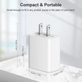 USB C Charger Block USB Charger Block 20W Dual Port PD+QC Power Adapter Fast Charging Block Compatible with iPhone 16/15/14/13/12/11 Pro/Pro Max/Plus, XS/XR, Google Pixel, Samsung Galaxy (4) 🍁 All In One Marketplace Canada