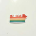 The Locals Prairie Sunset Sticker