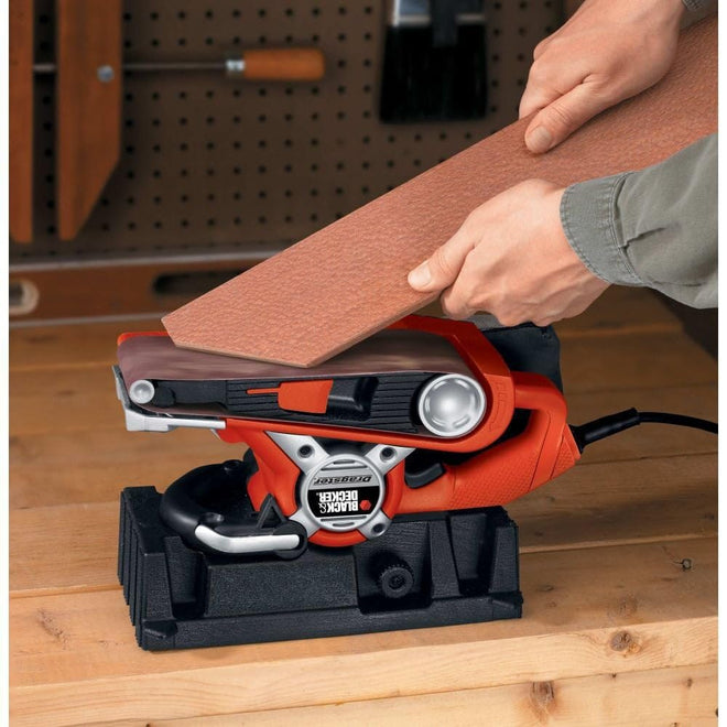 BLACK+DECKER Belt Sander with Dust Bag, 7-Amp, 3-Inch by 21-Inch (DS321) 🍁 All In One Marketplace Canada
