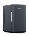 AstroAI Mini Fridge 2.0 Gen, 6 Liter/8 Cans Makeup Skincare Small Fridge 110V AC/ 12V DC Portable Thermoelectric Cooler and Warmer Little Tiny Fridge for Bedroom, Cosmetics,Car (Dark Grey) 🍁 All In One Marketplace Canada