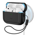 ESR for AirPods Pro 3 Case, Compatible with AirPods Pro Case 3rd Generation (2025), Compatible with MagSafe, Full Drop Protection Cover with Lanyard, Black 🍁 All In One Marketplace Canada