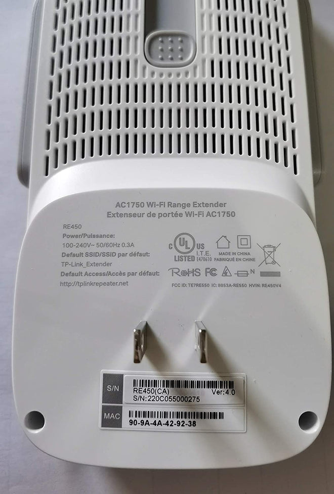 TP-Link AC1750 WiFi Extender (RE450) - Up to 1750Mbps, Dual Band WiFi Repeater, Internet Booster, Extend WiFi Range Further 🍁 All In One Marketplace Canada