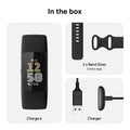 Google Fitbit Charge 6 Advanced Health and Fitness Tracker with Built-in GPS, Stress Management Tools, Sleep Tracking, 24/7 Heart Rate and more -- Black/Blac 🍁 All In One Marketplace Canada