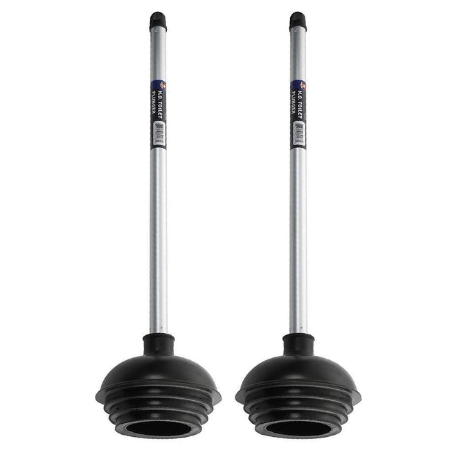 NEIKO 60170A Toilet Plungers | Dual Pack | Patented All-Angle Design | Heavy Duty | Aluminum Handle | Residential, Commercial, and Industrial Building Sanitation Use 🍁 All In One Marketplace Canada