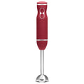 Chefman Immersion Blender, 300W Hand Blender with Stainless Steel Blades, Powerful Electric Ice Crushing 2-speed Control Handheld Food Mixer, Purées, Smoothies, Shakes, Sauces & Soups, Red 🍁 All In One Marketplace Canada