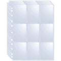 360 Pockets Trading Card Sleeves - Double-Sided 9 Pocket Page Protector, Ultra-Clear Card Sheets for 3 Ring Binder, Sleeves for Game Yugioh/MTG, Baseball, Business Cards, Coupons 🍁 All In One Marketplace Canada