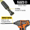 Klein Tools 32303 Multi-Bit Screwdriver/Nut Driver, Impact Rated 14-in-1 Magnetic Screwdriver Set Phillips, Slotted, Square, Combo, Torx 🍁 All In One Marketplace Canada