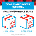 Scotch Heavy Duty Packaging Tape, Shipping and Packing Tape, 1.5” Core Refill Rolls with 1 Refillable Dispenser, 1.88 in x 800 in, 6-Pack 🍁 All In One Marketplace Canada