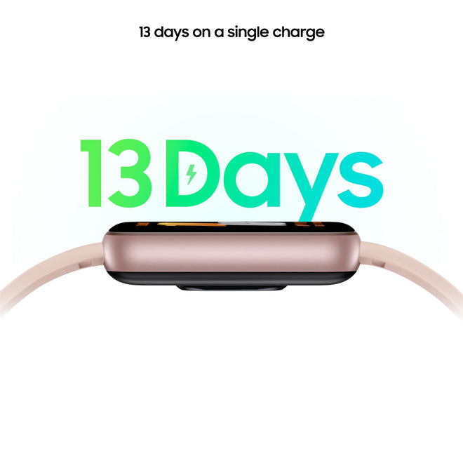 Samsung Galaxy Fit3, 1.6" AMOLED Display, 13 Days Battery Charge, Sleep Monitoring, Fall Detection - Pink Gold (CAD Version & Warranty) 🍁 All In One Marketplace Canada