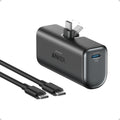 Anker Nano Power Bank with Built-in Foldable USB-C Connector, 5,000mAh Portable Charger 22.5W, for iPhone 15/15 Plus/15 Pro/15 Pro Max, Samsung S22/23 Series, Huawei, iPad Pro/Air, AirPods, and More 🍁 All In One Marketplace Canada