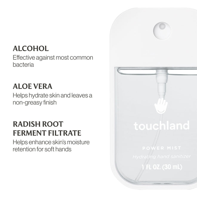 Touchland Hand Sanitizer Spray, Fresh & Woods Trio - 3 x 1 FL OZ 🍁 All In One Marketplace Canada