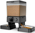 oneisall Automatic Cat Feeder for 2 Cats, 20 Cups/5L Automatic Cat Food Dispenser for Small Pets Indoor, Timed Cat Feeder for Dry Food 🍁 All In One Marketplace Canada