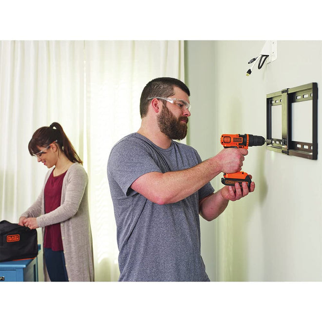 BLACK+DECKER 20V Max Drill & Home Tool Kit, 68 Piece (LDX120PK) 🍁 All In One Marketplace Canada