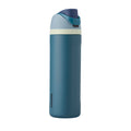 Owala FreeSip Insulated Stainless Steel Water Bottle with Straw for Sports and Travel, BPA-Free, 24-oz, Blue/Teal (Denim) 🍁 All In One Marketplace Canada
