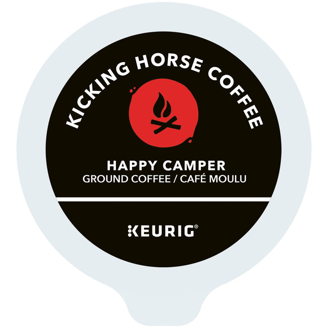 Kicking Horse Happy Camper, Medium Roast, K-Cup Coffee Pods, 24 Count 🍁 All In One Marketplace Canada