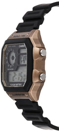 Casio Men's 10-Year Battery Japanese Quartz Watch with Resin Strap, Black, 21 (Model: AE-1200WH-5AVCF) 🍁 All In One Marketplace Canada