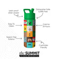Simple Modern Minecraft Kids Water Bottle & Toddler Cup | 18oz 🍁 All In One Marketplace Canada