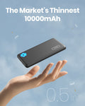 INIU Power Bank, Slimmest 10000mAh Portable Charger, Triple 3A High-Speed Charge External Battery Pack with Flashlight, USB C Phone Charger for iPhone 17 16 15 14 13 Samsung S22 Google LG iPad etc 🍁 All In One Marketplace Canada
