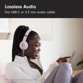 Beats Solo 4 - Wireless Bluetooth On-Ear Headphones, Apple & Android Compatible, Up to 50 Hours of Battery Life - Cloud Pink 🍁 All In One Marketplace Canada