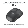 Logitech M240 Silent Bluetooth Mouse, Wireless, Compact, Portable, Smooth Tracking, 18-Month Battery, for Windows, macOS, ChromeOS, Compatible with PC, Mac, Laptop, Tablets - Graphite 🍁 All In One Marketplace Canada