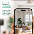Blink Mini 2K+ (newest model) – Plug-in Home & Pet Security Camera with 2K video resolution, colour night vision, enhanced audio, motion detection – 1 camera (Black) 🍁 All In One Marketplace Canada