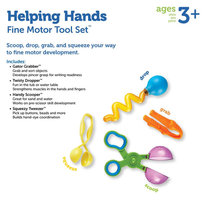 Learning Resources Helping Hands Fine Motor Tool Set Toy 🍁 All In One Marketplace Canada
