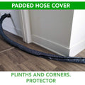 OVO Universal Padded Hose Cover, Fits All 30 to 32 ft Central Vacuum Hose, Machine Washable, Easy to Install with Zipper 🍁 All In One Marketplace Canada