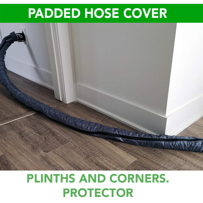 OVO Universal Padded Hose Cover, Fits All 30 to 32 ft Central Vacuum Hose, Machine Washable, Easy to Install with Zipper 🍁 All In One Marketplace Canada