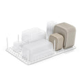 Umbra Peggy Kitchen Drawer Cupboard Organizer Tray - Adjustable Storage System For Food Containers, Cookware, Serveware, Utensils and More, White 🍁 All In One Marketplace Canada