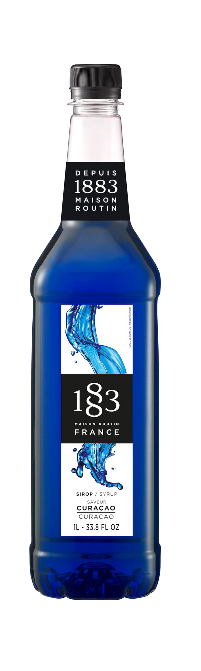 1883 Maison Routin Blue Curacao Syrup, Pet Bottle 1000 Milliliter 🍁 All In One Marketplace Canada