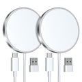 2 Pack Magnetic Wireless Charger, 15W Charger for iPhone 17/16/15/14/13/12 Pro Max Plus Mini and Airpods 3/2/ Pro 2 🍁 All In One Marketplace Canada