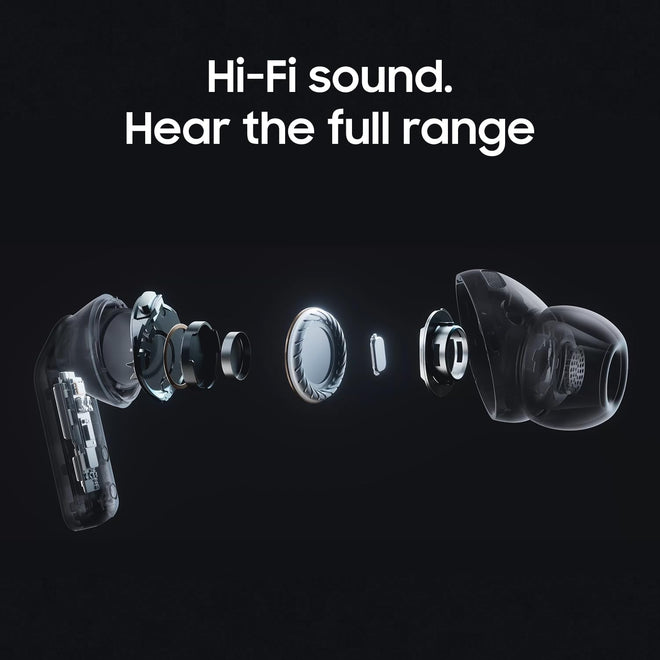 Samsung Galaxy Buds4 Pro, White (CAD Version & Warranty) - New Fit, Two Way Speaker, Adaptive ANC, AI Assistant 🍁 All In One Marketplace Canada