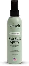 Kitsch Sea Salt Spray for Men and Women | Hair Spray with Rosemary, Biotin, Magnesium – Hair Texturizer for Natural Curls and Beach Waves, 177 mL 🍁 All In One Marketplace Canada