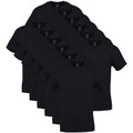 Gildan Men's Crew T-Shirts, Multipack, Style G1100, Black (12-Pack), Medium 🍁 All In One Marketplace Canada